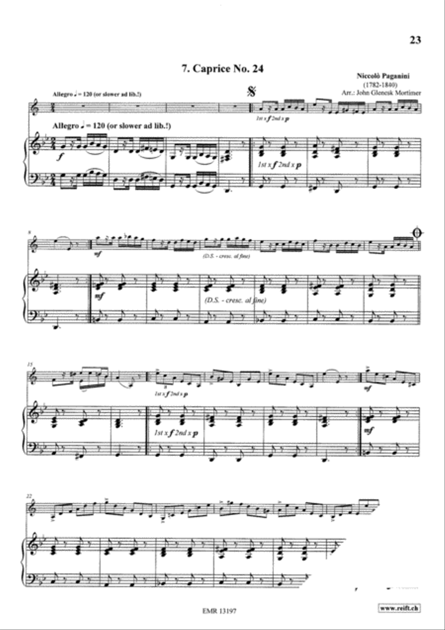 Solo Pieces Vol. 6 Clarinet Solo scores gallery preview page 9