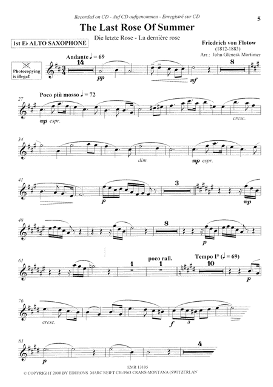 Play The 1st Alto Sax With The Philharmonic Wind Orchestra Alto Saxophone scores gallery preview page 6
