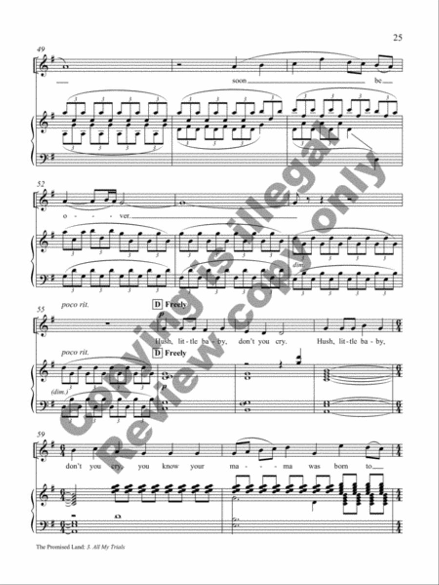 The Promised Land Orchestra scores gallery preview page 16