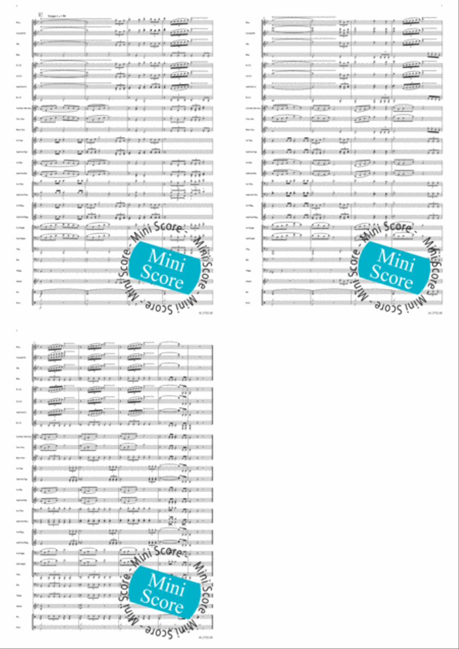Intrada Majestica Concert Band scores gallery preview page 4