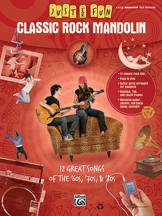 Book cover for Classic Rock Mandolin