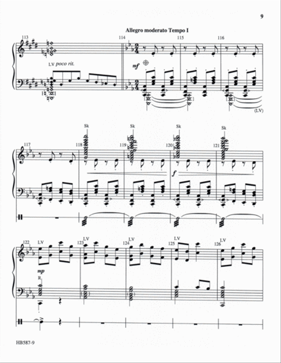 Lift Up the Gates Eternal 5-Octaves scores gallery preview page 9