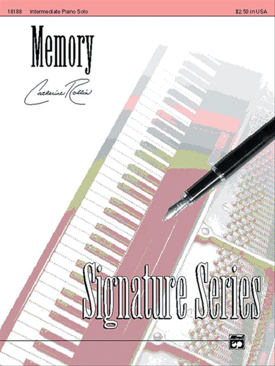 Memory Piano Solo scores gallery preview page 1