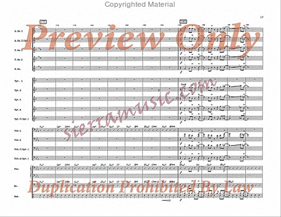 On Green Dolphin Street On Green Dolphin Street Big Band scores gallery preview page 18