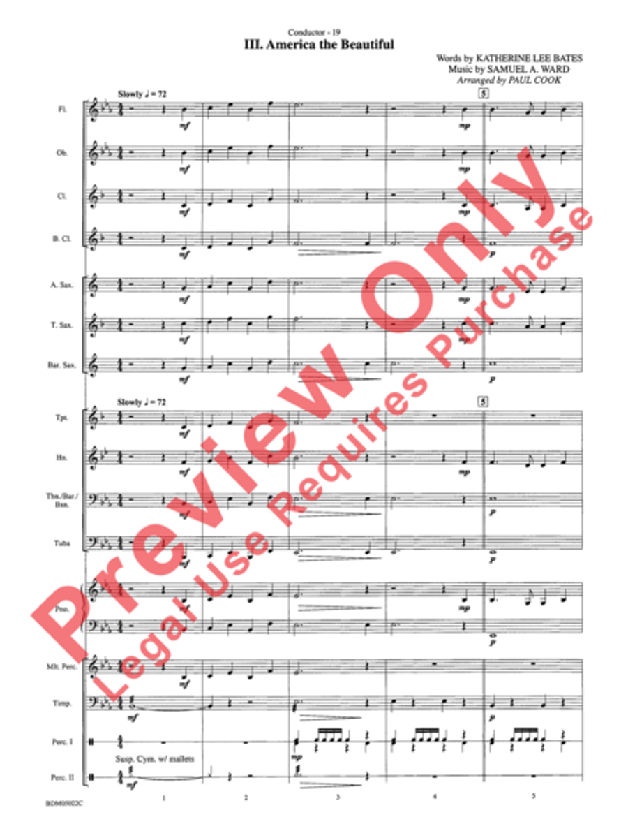Belwin Beginning Band Kit #1 Concert Band scores gallery preview page 22