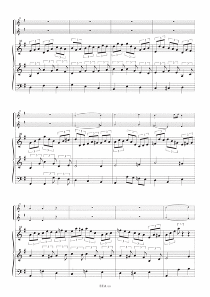 Jesu, Joy of Man's Desiring BWV 147 - arrangement for two trumpets and organ image number null