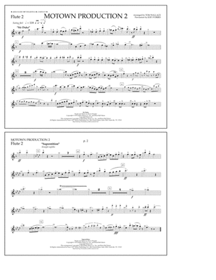 Motown Production 2 (arr. Tom Wallace) - Flute 2