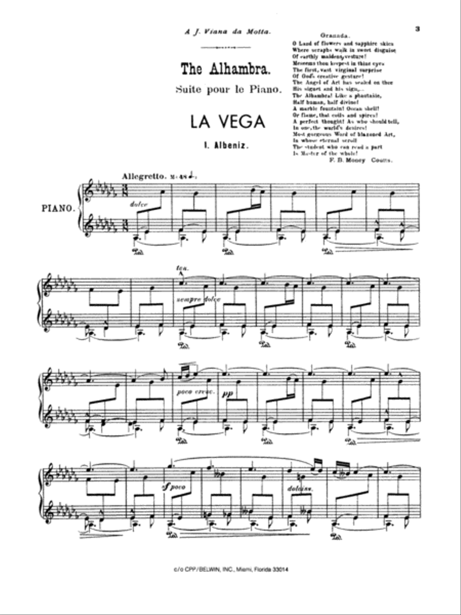 The Alhambra The Alhambra Small Ensemble scores gallery preview page 4
