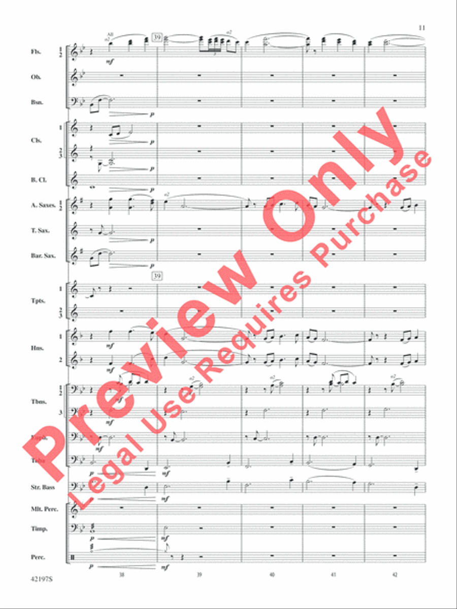 Carrickfergus Carrickfergus Concert Band scores gallery preview page 31