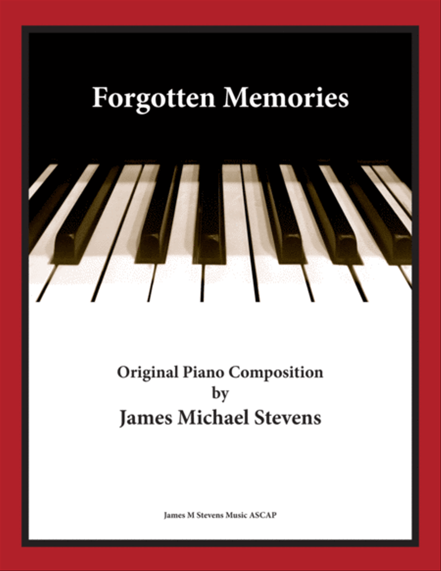 Forgotten Memories - Piano Solo Piano Solo scores gallery preview page 1