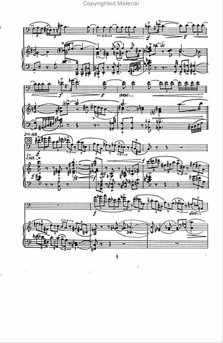 Concerto for Euphonium Euphonium scores gallery preview page 5