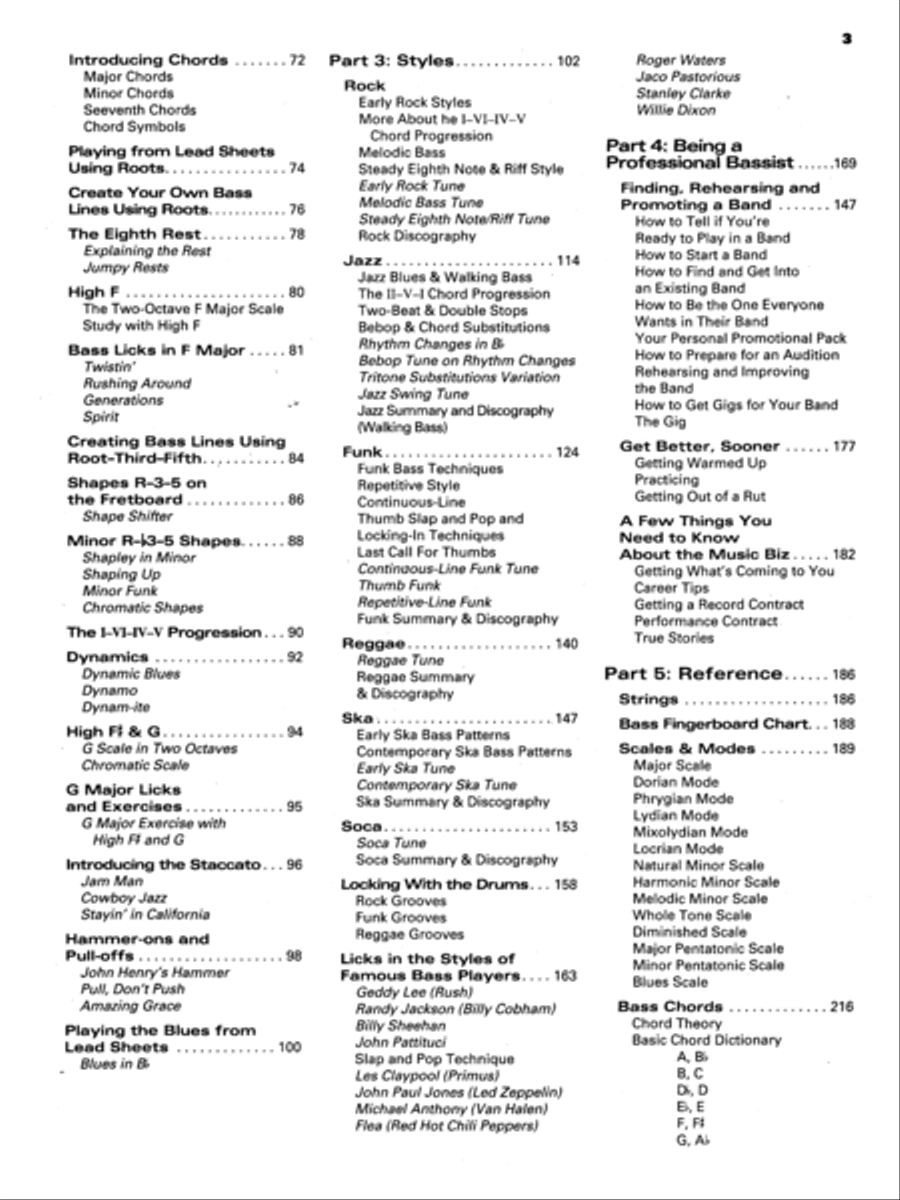No-Brainer Play Bass No-Brainer Play Bass Bass Guitar scores gallery preview page 3