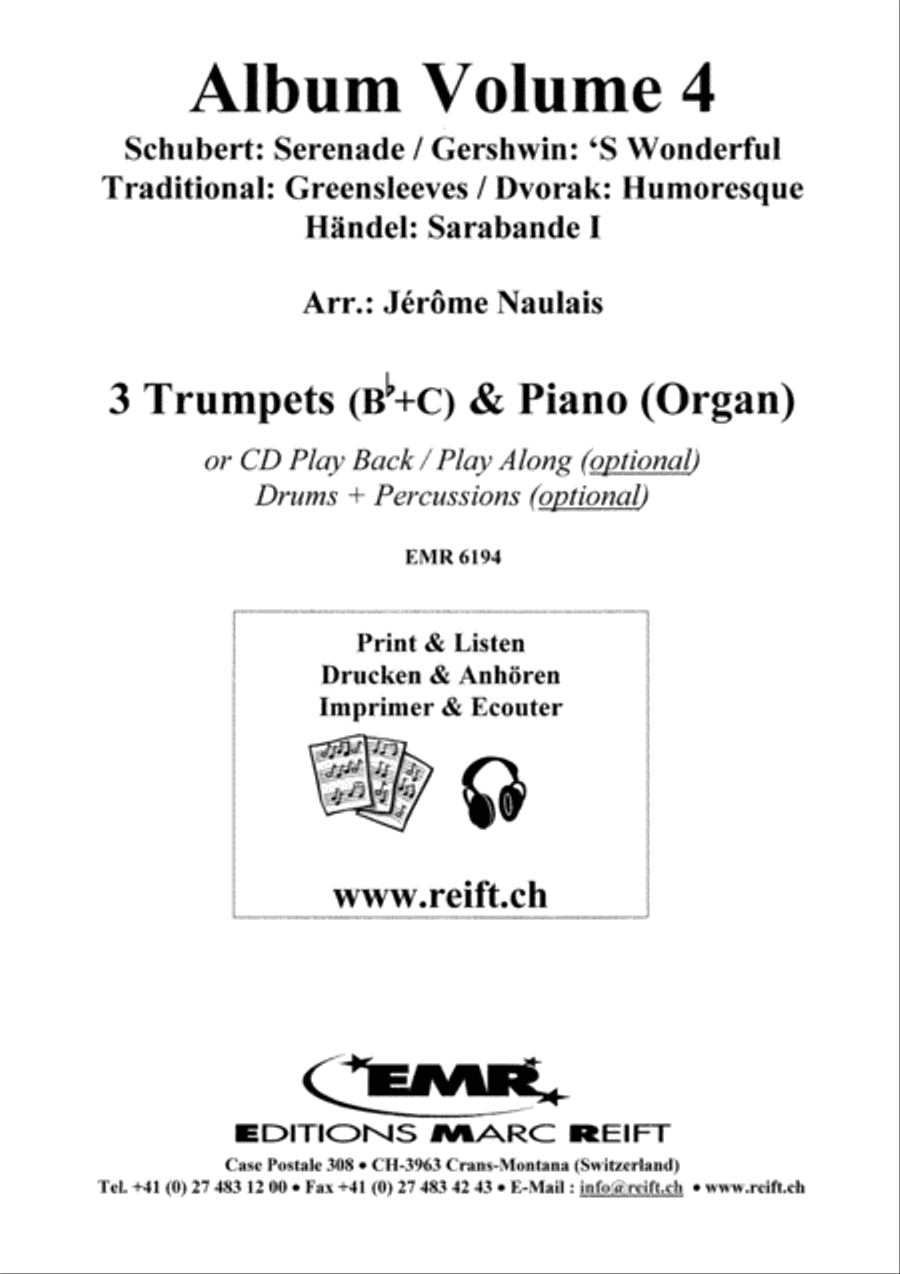 Album Volume 4 Trumpet Trio scores gallery preview page 2