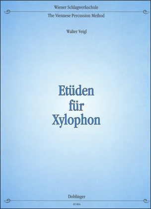 Book cover for Etuden fur Xylophon