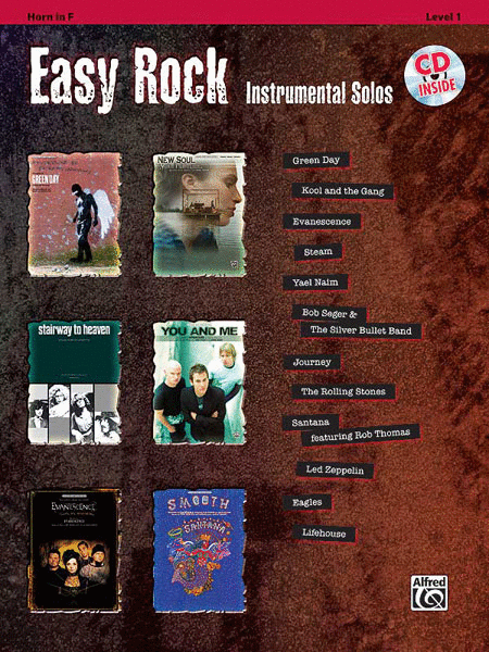 Easy Rock Instrumental Solos, Level 1 by Various Horn Solo - Sheet Music