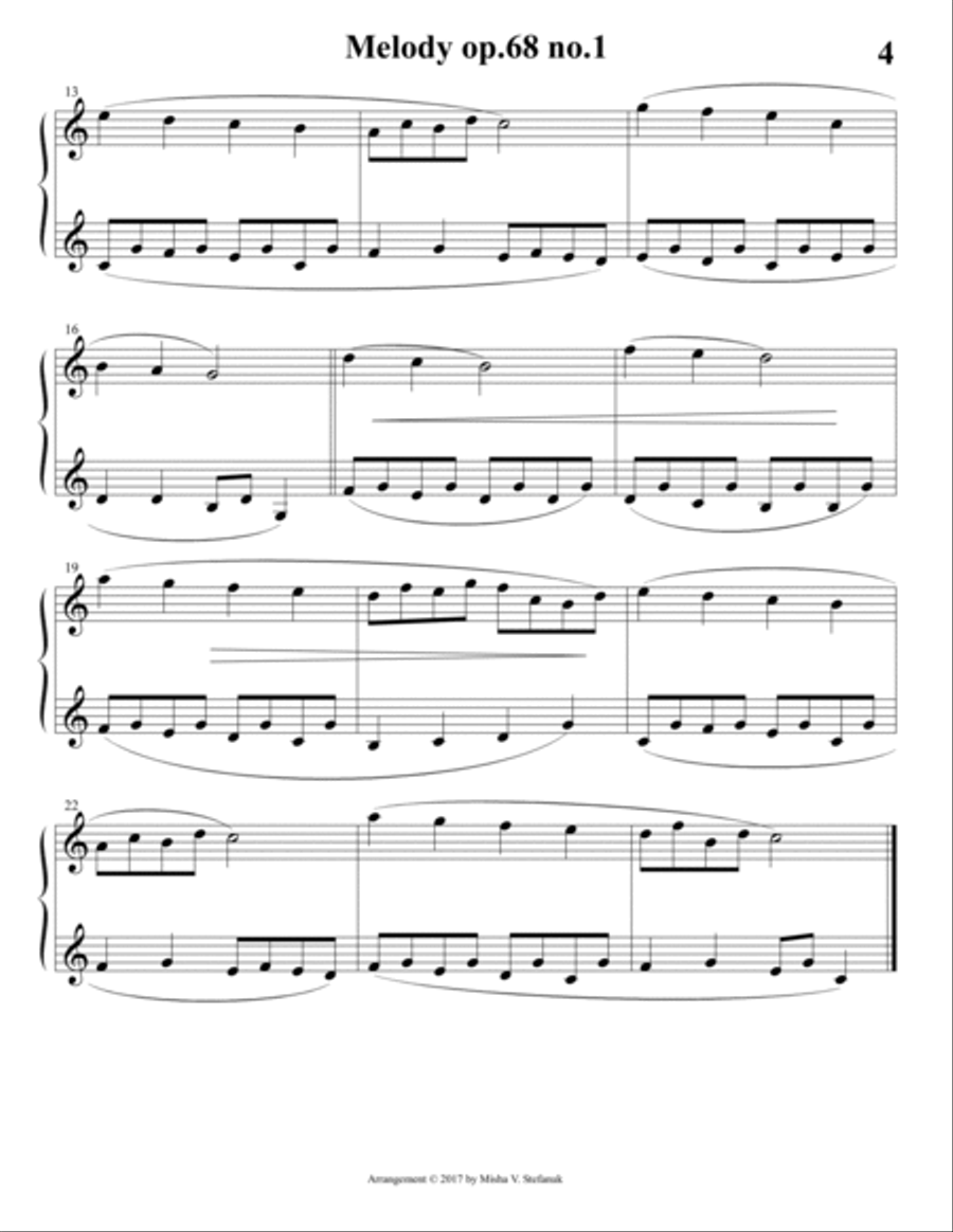 30 Schumann Easy Piano Classics Piano Method scores gallery preview page 4