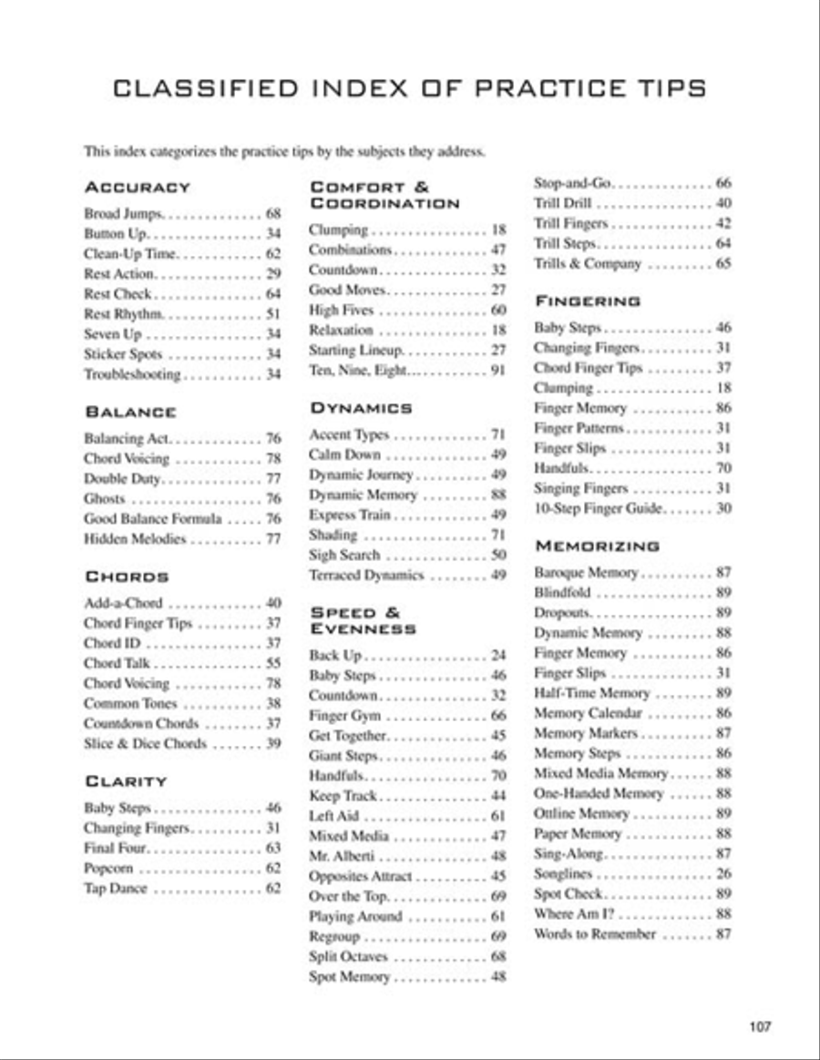 Practicing the Piano Piano Method scores gallery preview page 6