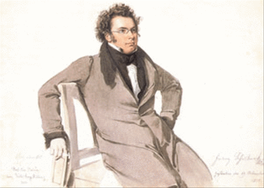 Franz Schubert Greeting & Postcards scores gallery preview page 1