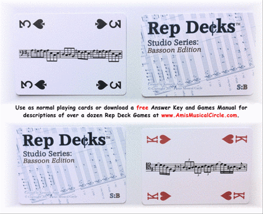 Rep Decks Studio Series: Bassoon Edition Bassoon scores gallery preview page 3