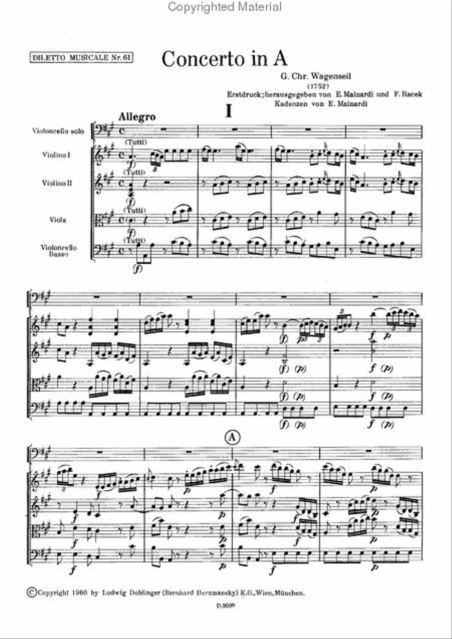 Concerto A-Dur Concerto A-Dur Score scores gallery preview page 2