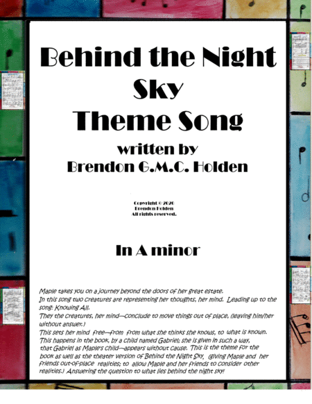 Behind the Night Sky: Theme song image number null