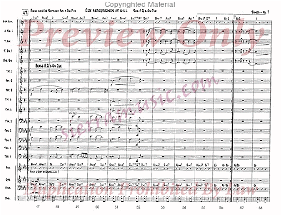James Jazz Ensemble scores gallery preview page 8