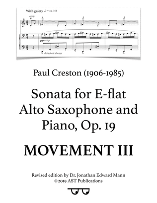 Book cover for Saxophone Sonata