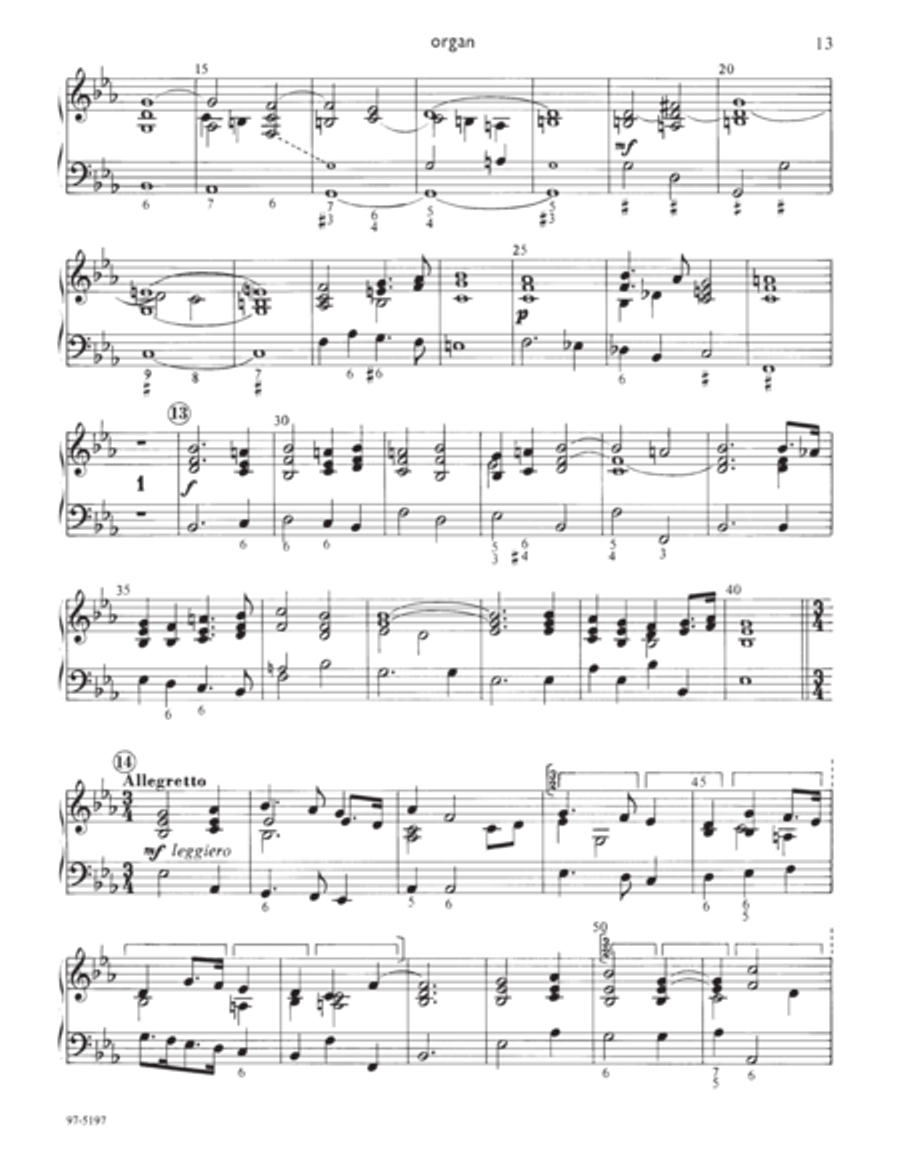 Messe de Minuit pour Noel (Organ score and instrumental parts on CD-ROM) Flute scores gallery preview page 7