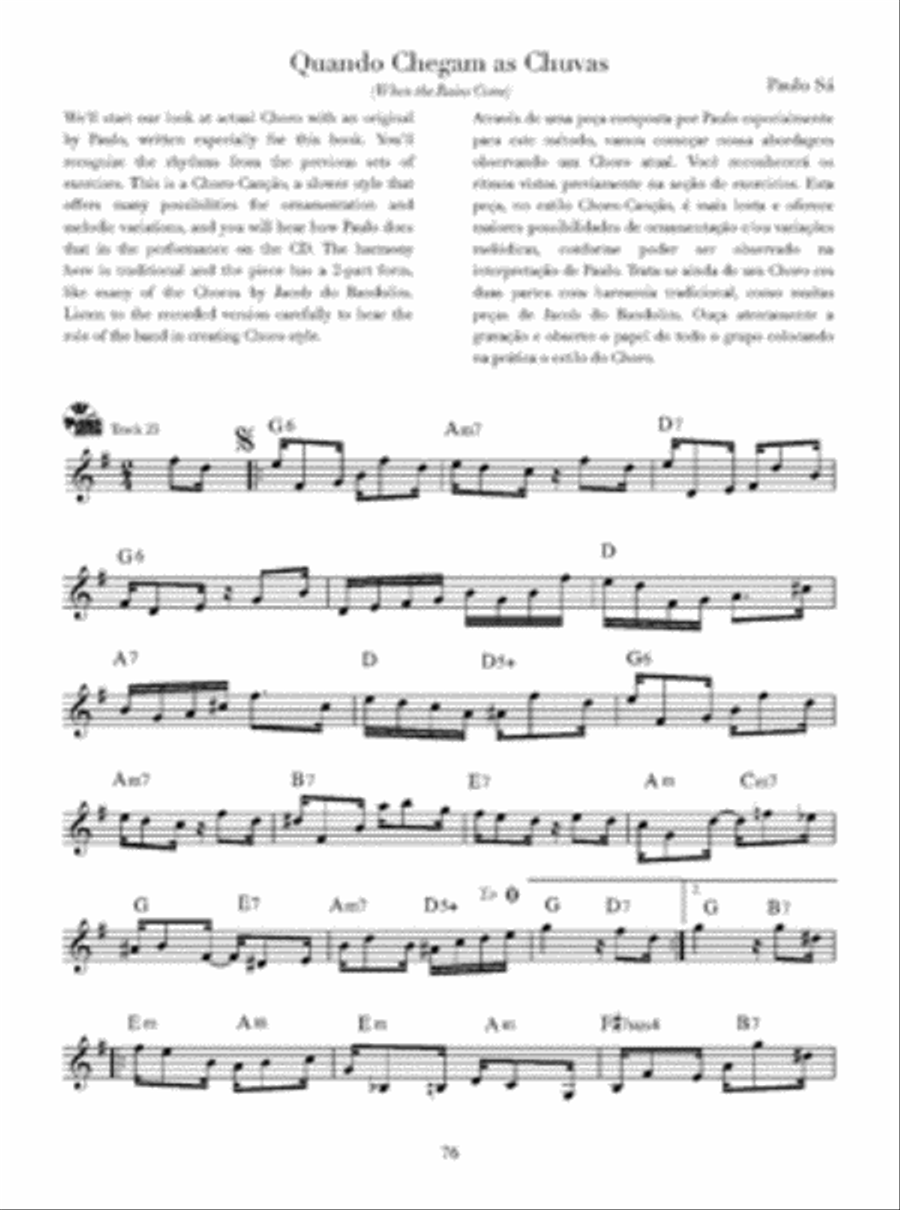 Brazilian Choro: A Method for Mandolin and Bandolim Mandolin scores gallery preview page 3