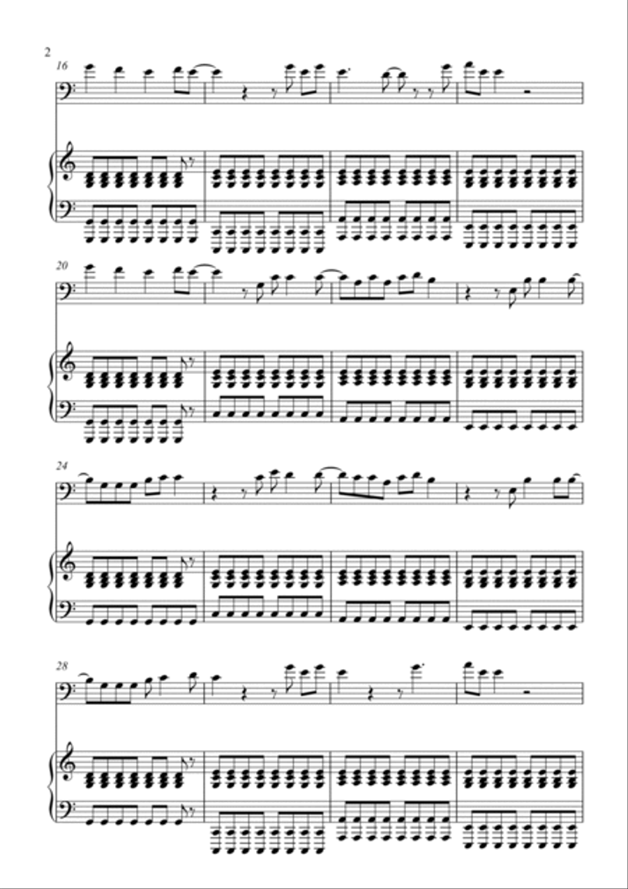 Save Your Tears Save Your Tears String Duet scores gallery preview page 2
