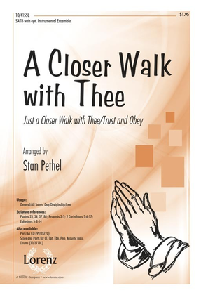 Book cover for A Closer Walk with Thee