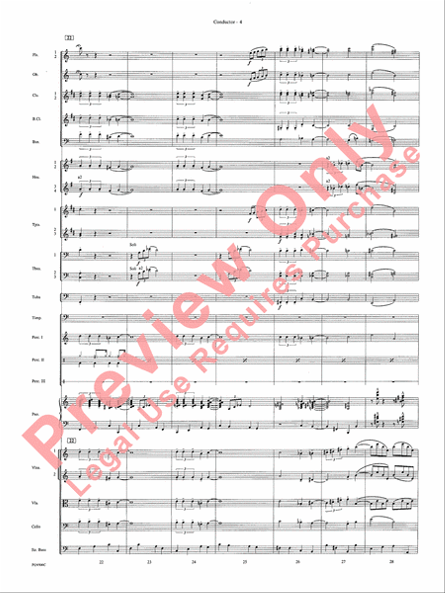 A Salute to the Big Bands Full Orchestra scores gallery preview page 7