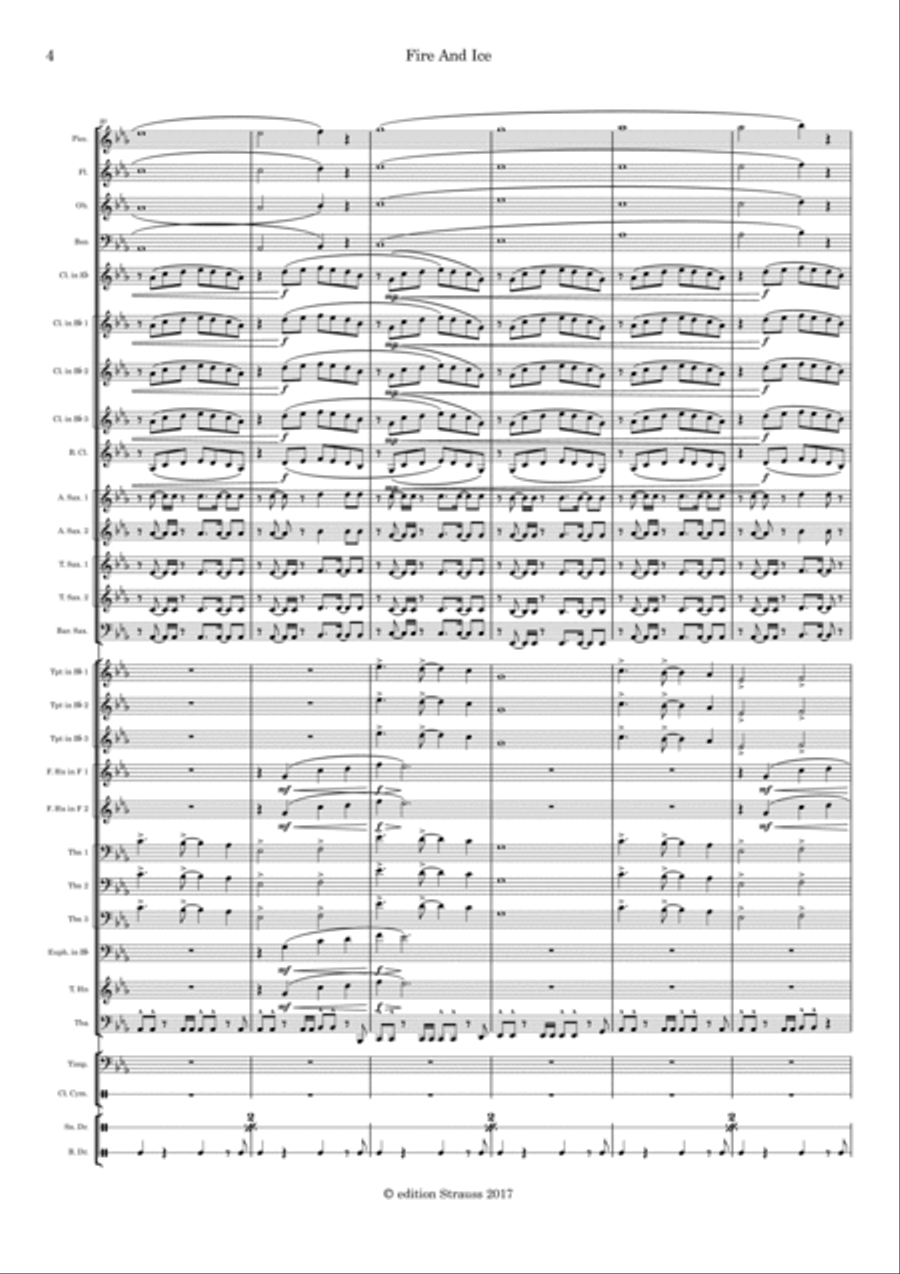 Fire And Ice Marching Band scores gallery preview page 4