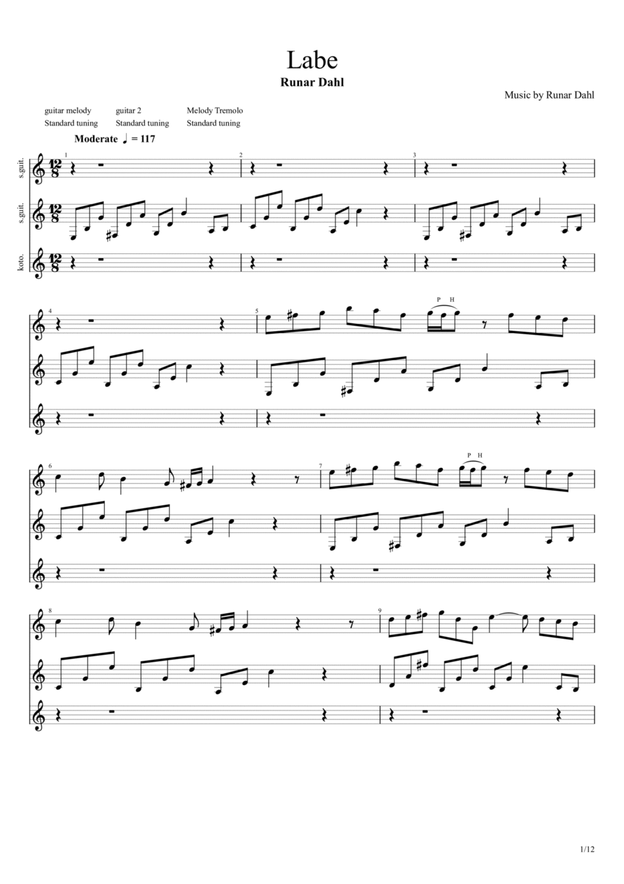 Labe Small Ensemble scores gallery preview page 1