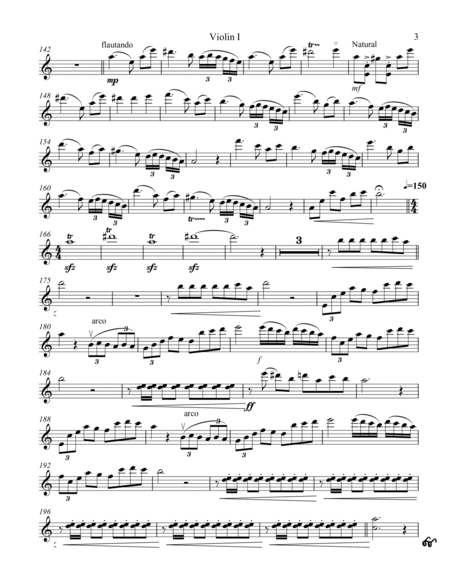 Paganini Caprice 24 for String Quartet image number null