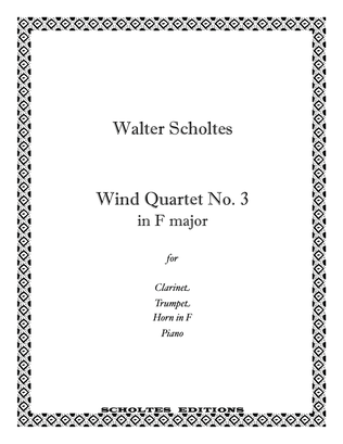 Wind Quartet No. 3 in F Major for mixed ensemble