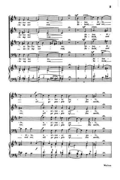 O Vos Omnes (SATB)