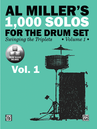 Book cover for Al Miller's 1,000 Solos for the Drum Set