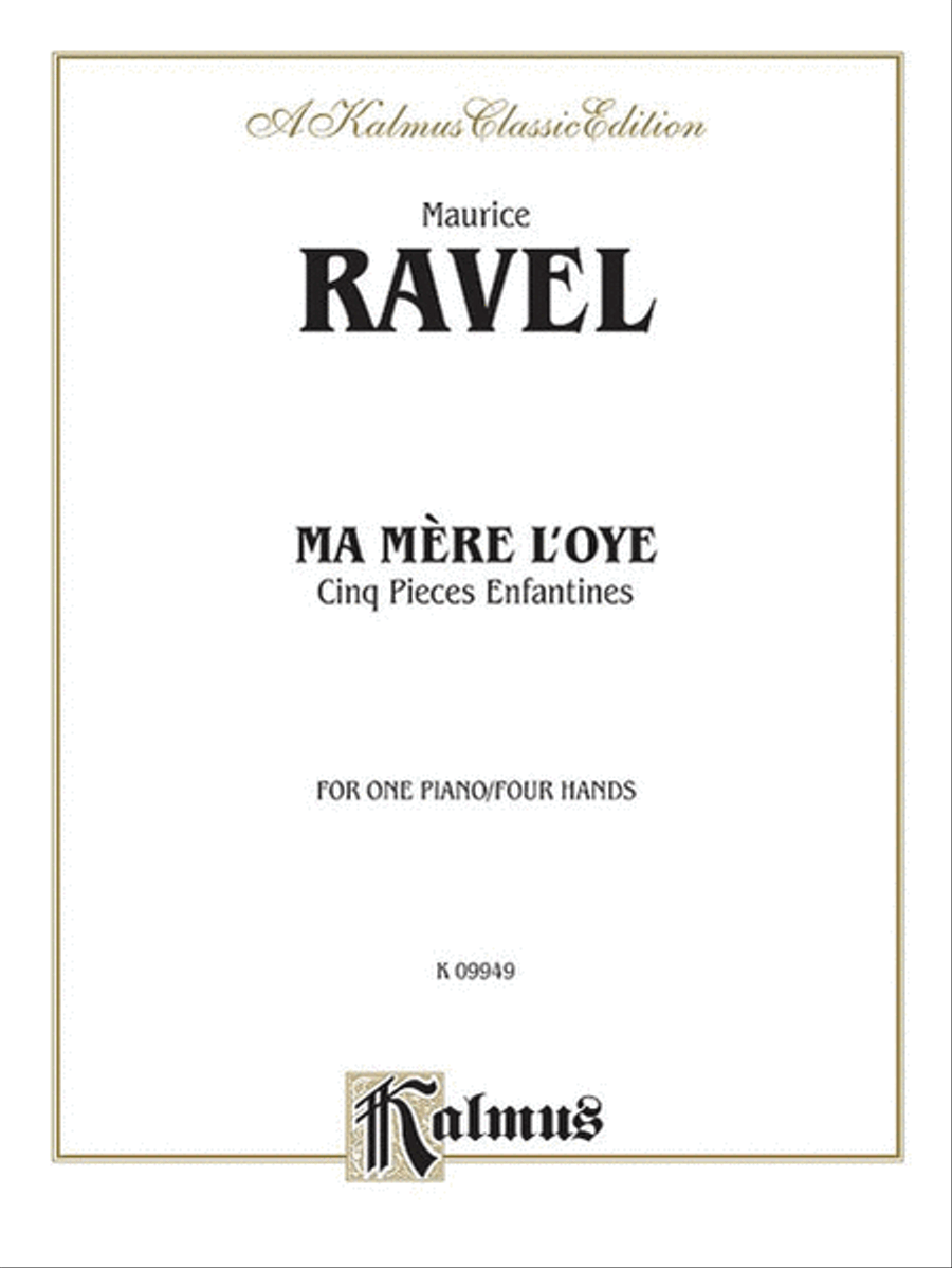 Ma Merè l'oye (Mother Goose Suite) Small Ensemble scores gallery preview page 1