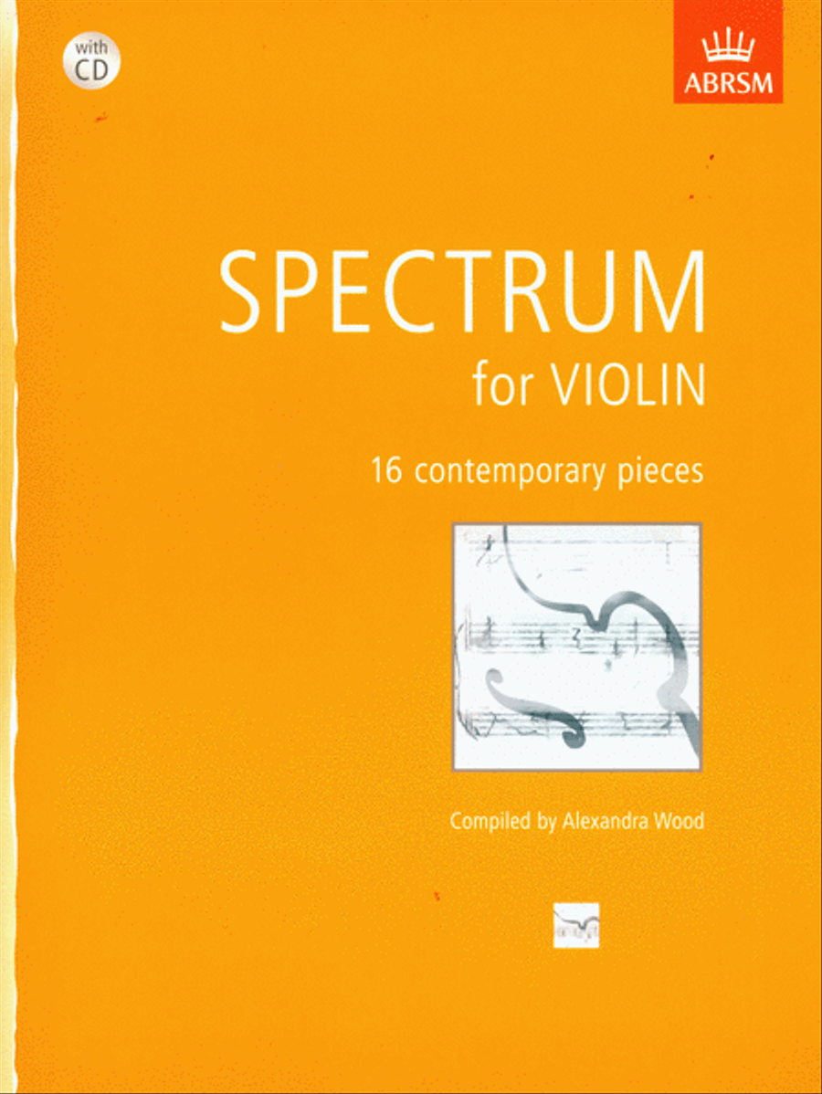 Spectrum for Violin with CD Violin Solo scores gallery preview page 1
