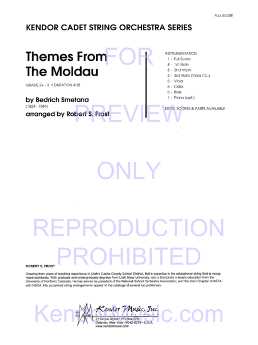 Themes From The Moldau
