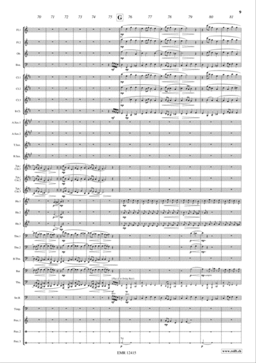 Shrek Concert Band scores gallery preview page 9