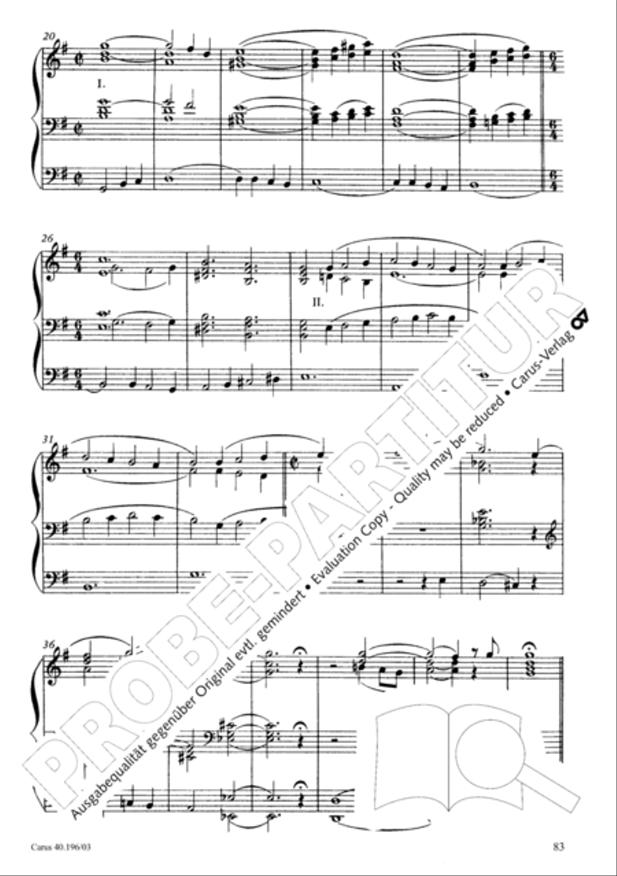 Die Geburt Christi SSA scores gallery preview page 84