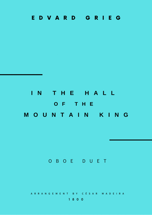 Book cover for In The Hall Of The Mountain King - Oboe Duet (Full Score and Parts)