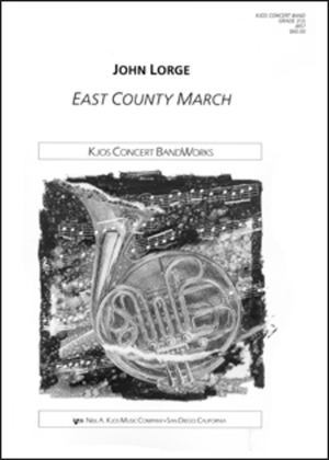 Book cover for East County March - Score