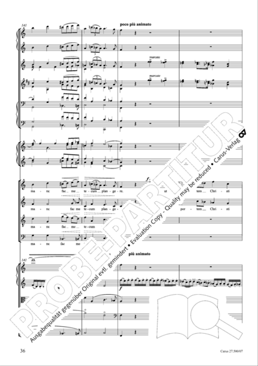 Quattro pezzi sacri Orchestra scores gallery preview page 37