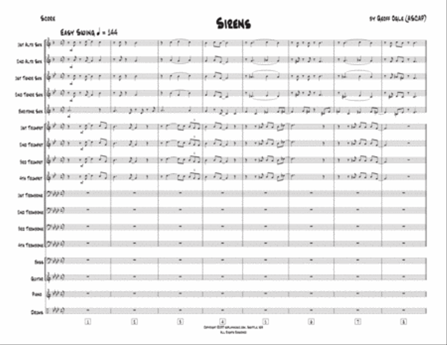 Sirens A Cappella scores gallery preview page 3