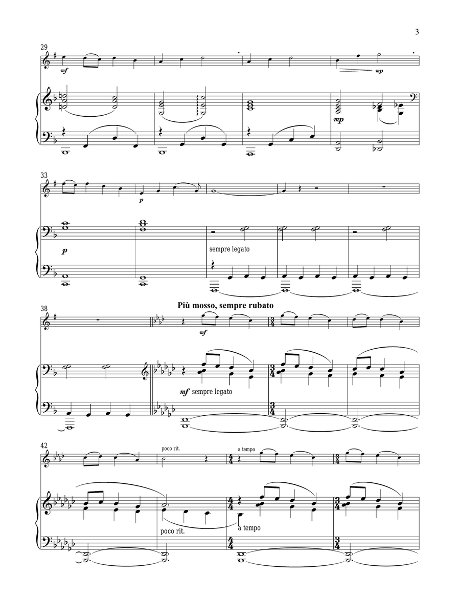 Not While I'm Around (from Sweeney Todd) Clarinet Solo scores gallery preview page 3