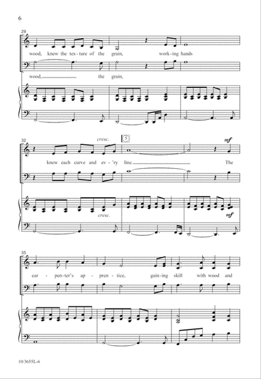 His Hands His Hands 3-Part scores gallery preview page 7