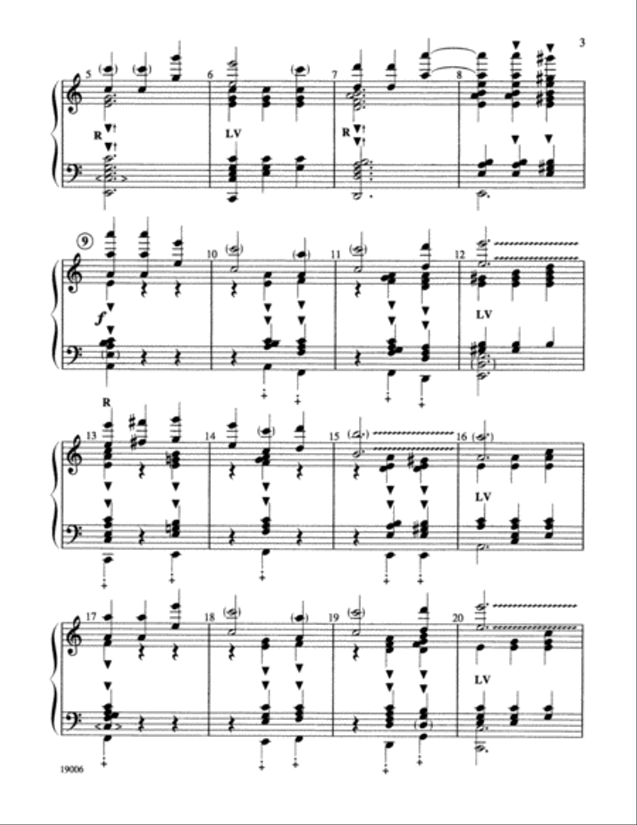 Built on a Rock Handbell Choir scores gallery preview page 3